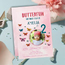 Recherche de papillons mignons invitations Jeune fille