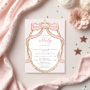 Recherche de gold princess baby shower invitations Rose