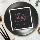 Recherche de rose et noir serviettes Simple