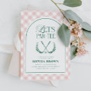 Recherche de vert de golf invitations Moderne
