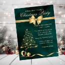 Recherche de arbre de vert noël invitations Fête de vacances d'entreprise
