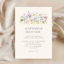 Recherche de beige mariage invitations Fleur sauvage