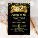 Recherche de new years invitations 2025