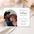 Recherche de cadre photo mariage invitations Blanc