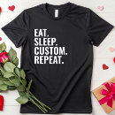 Recherche de manger tshirts Répéter le sommeil