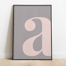 Recherche de gris bleu posters Typographie