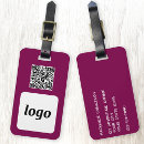 Recherche de qr code bagages étiquettes Voyage d'affaires