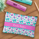 Recherche de peluche cosmétiques pochettes Vert