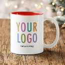 Recherche de logo rouge tasses Votre logo ici
