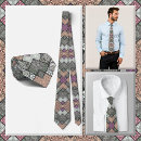 Recherche de mandala cravates Brun