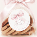 Recherche de modern chic baby shower autocollants Bientôt maman