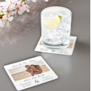 Recherche de save the date dessous de verres Photo de couple