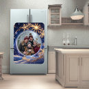 Recherche de flocons de neige magnets Bleu