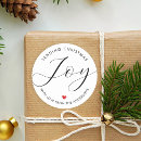 Recherche de joie de noël autocollants Minimum