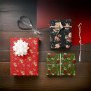 Recherche de père noël noir papier cadeau Pour enfants