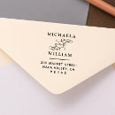 Recherche de elegant return address tampons encreurs Couple