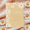 Recherche de daisy remerciements cartes Bohémien