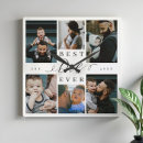 Recherche de collage horloges Photos de famille