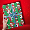 Recherche de père noël drôle papier cadeau Personnalisation