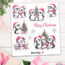Recherche de pingouin kawaii autocollants Pingouins