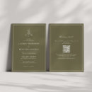 Recherche de olive green mariage invitations Code qr