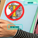 Recherche de anti donald trump autocollants Résister