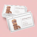 Recherche de cookies cartes visite Aquarelle