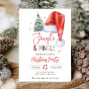 Recherche de de père noël invitations Chapeau santa