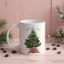 Recherche de noël nostalgique tasses Aquarelle