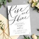 Recherche de brunch de mariage invitations Typographie