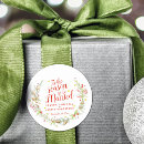 Recherche de winter wedding autocollants Aquarelle