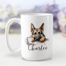 Recherche de de chien berger allemand tasses Pour elle