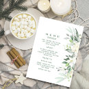 Recherche de menu floral mariage invitations Verdure