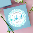 Recherche de rayures bleues blanches autocollants Merci