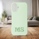 Recherche de verts iphone coques Monogramme