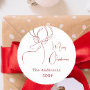 Recherche de de renne autocollants Moderne