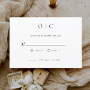 Recherche de rsvp blanc noir invitations Contemporain