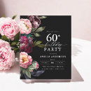 Recherche de moody floral invitations Typographie