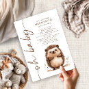 Recherche de hérisson invitations Baby