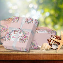 Recherche de western papier cadeau Floral