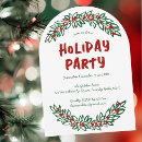 Recherche de wreath noël invitations Moderne