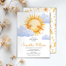 Recherche de sun baby shower invitations Moderne