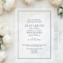 Recherche de bleu marine mariage invitations Formel