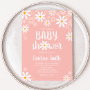 Recherche de daisy baby shower invitations Simple