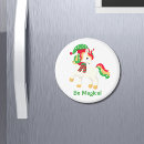 Recherche de mignons licorne magnets Noël