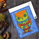 Recherche de oiseau abstrait cartes postales Vert