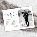 Recherche de love and thanks remerciements cartes Typographie