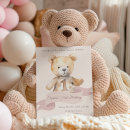 Recherche de girls teddy bear anniversaire invitations Bébé fille