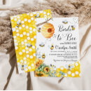 Recherche de bee bridal shower invitations Épouse à abeille