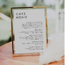 Recherche de affiche mariage menus Simple